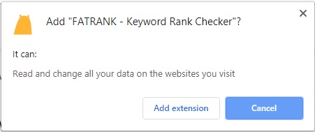 Add FatRank to Chrome 3SSOFT